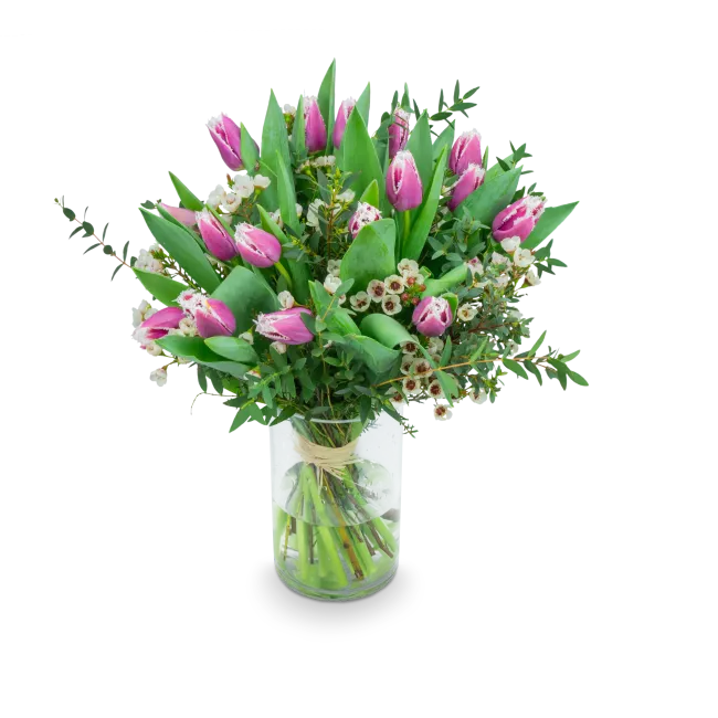 Bouquet of premium tulips